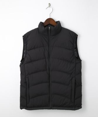 ＜THE NORTH FACE/ザ・ノース・フェイス＞ Aconcagua Vest(ND91649) ブラック 【三越・伊勢丹/公式】