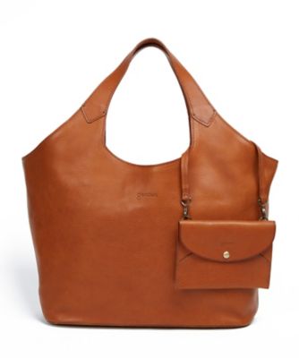 ＜ゲンテン/GENTEN＞ 「トスカ」トートバッグ(40340) 茶 【三越・伊勢丹/公式】