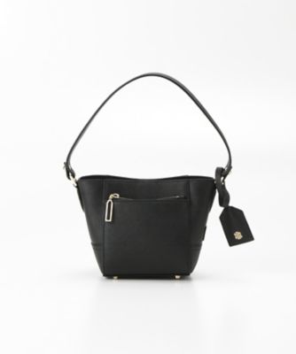 【SALE（三越）】＜KEITAMARUYAMA/ケイタマルヤマ＞ バケツ型バッグS「ベーシック2」(370632) クロ 【三越・伊勢丹/公式】
