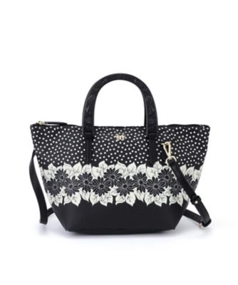 ＜アナ スイ/ANNA SUI＞ 2WAYバッグ「ロイス」(312483) クロ 【三越・伊勢丹/公式】