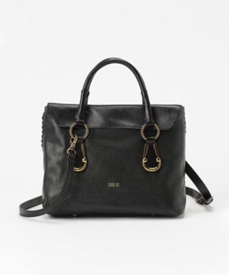 ＜アナ スイ/ANNA SUI＞ 「エブリン」2WAYハンドバッグ(312932) クロ 【三越・伊勢丹/公式】