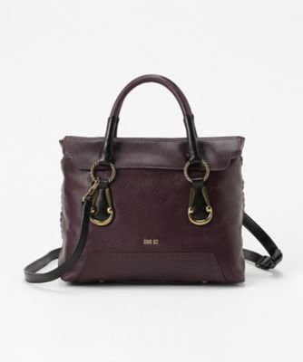 ＜アナ スイ/ANNA SUI＞ 「エブリン」2WAYハンドバッグ(312932) パープル 【三越・伊勢丹/公式】