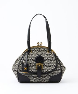 ＜アナ スイ/ANNA SUI＞ 「ウォールハート」口金ハンドバッグ(312944) クロ(10) 【三越・伊勢丹/公式】