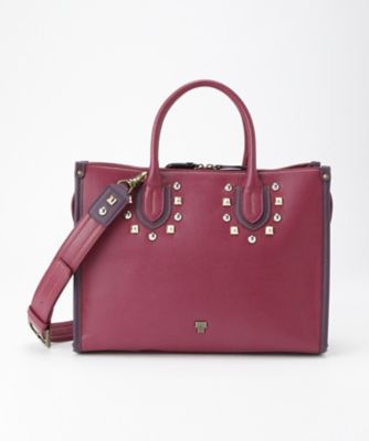 ＜アナ スイ/ANNA SUI＞ 「ブリンカ」2WAYハンドバッグ(312971) マゼンダ 【三越・伊勢丹/公式】