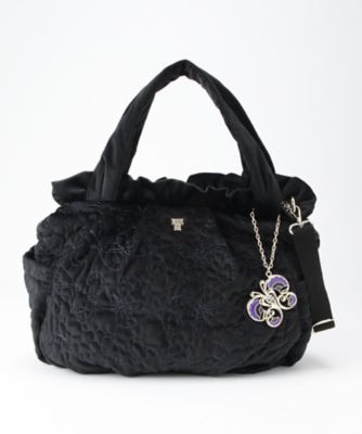 ＜アナ スイ/ANNA SUI＞ 「フライリー」2WAYハンドバッグ(313150) クロ 【三越・伊勢丹/公式】