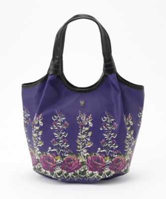 ＜アナ スイ/ANNA SUI＞ 「ローズスプラウト」ハンドバッグ(313161) パープル(90) 【三越・伊勢丹/公式】