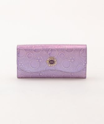 ANNA SUI 長財布 ラウンドジップ ガラクシア ターコイズブルー 色合いや柄がとってもきれい！ANNA SUI（アナ スイ）の2018年春