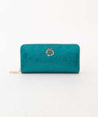 ANNA SUI 長財布 ラウンドジップ ガラクシア ターコイズブルー 楽天市場】アナスイ 財布 長財布 がま口財布 ファスナー