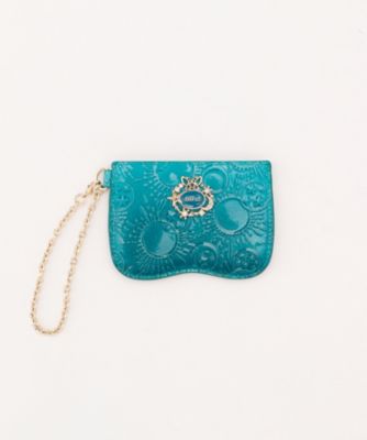 【新品】ANNA SUI アナスイ 太陽と星 ガラクシア 二つ折り財布 エナメル 新品】ANNA SUI アナスイ 太陽と星 ガラクシア 二つ折り財布