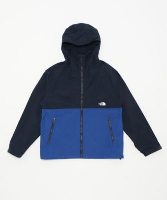 ＜THE NORTH FACE/ザ・ノース・フェイス＞ COMPACT JACKET(NP71530) アーバンネイビーxトゥルーブルー 【三越・伊勢丹/公式】