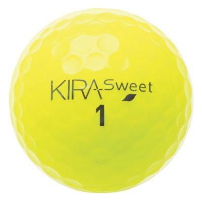 ＜キャスコ/KASCO＞ ゴルフボール/KIRA Sweet(ダース) KIRAイエロー 【三越・伊勢丹/公式】