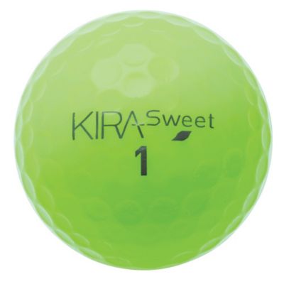 ＜キャスコ/KASCO＞ ゴルフボール/KIRA Sweet(ダース) KIRAライム 【三越・伊勢丹/公式】