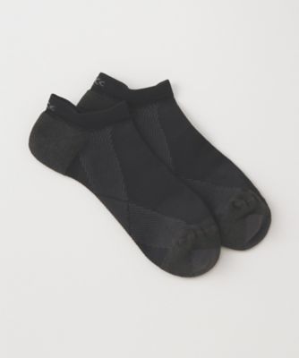 ＜C3fit/シースリーフィット＞ アーチサポートアンクルソックス/男女兼用(3F65100) ブラック 【三越・伊勢丹/公式】