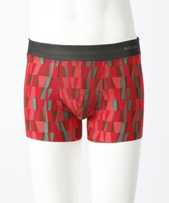【SALE（三越）】＜シーク/SEEK＞ 【S】ボクサーブリーフ(EE6680F) ボーダーパターン柄（1C） 【三越・伊勢丹/公式】