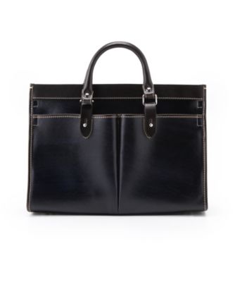 ＜ステファノマーノ/STEFANOMANO＞ ▼ブリーフケース ティントレット107(SOMH6L02) 30・ネイビー 【三越・伊勢丹/公式】