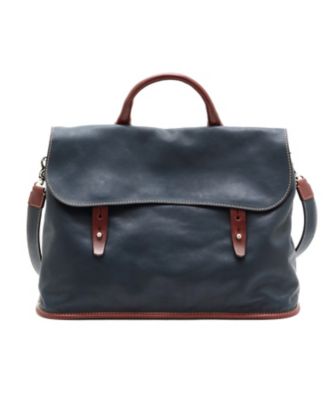 ＜ステファノマーノ/STEFANOMANO＞ ▼銀座三越限定フラップワンハンドルショルダー(SOMH6M11) ネイビー 【三越・伊勢丹/公式】