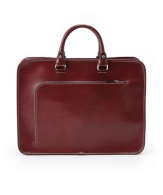 【SALE（三越）】＜ステファノマーノ/STEFANOMANO＞ 【S】ブリーフケース スパッツォラート1層(SOMH2S04) 55・ボルドー 【三越・伊勢丹/公式】