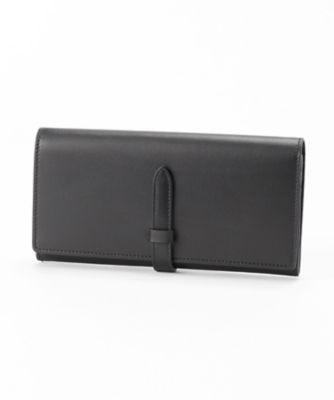 【SALE（三越）】＜マニウノ/MANIUNO＞ 【S】スムース長財布(MUMW7CT1) 10・ブラック 【三越・伊勢丹/公式】