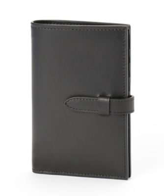 【SALE（三越）】＜マニウノ/MANIUNO＞ 【S】スムース二つ折り財布(小銭入れ付)(MUMW7CS3) 10・ブラック 【三越・伊勢丹/公式】