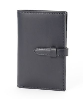 【SALE（三越）】＜マニウノ/MANIUNO＞ 【S】スムース二つ折り財布(小銭入れ付)(MUMW7CS3) 30・ネイビー 【三越・伊勢丹/公式】