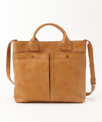 ＜マーガレット・ハウエル アイデア＞ ルーク(MHLH9CH3) キャメル 【三越・伊勢丹/公式】