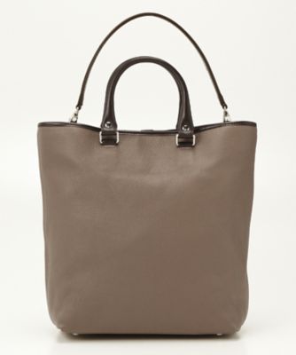 【SALE（三越）】＜ステファノマーノ/STEFANOMANO＞ ビジネス縦トート(SOMH4I01) ベージュ 【三越・伊勢丹/公式】