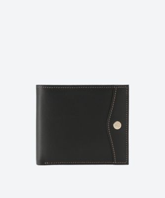 ＜ゴールドファイル/GOLD PFEIL＞ ▼オックスフォード 二つ折り財布(GP10518) ブラック 【三越・伊勢丹/公式】