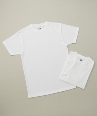 ＜フルーツ オブ ザ ルーム＞ Tシャツ/2枚組(18585000) ホワイト 【三越・伊勢丹/公式】