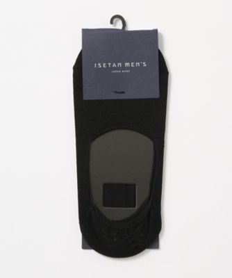 ＜イセタンメンズ/ISETAN MEN'S＞ 和紙ローファーインソックス(11894391) 80・ブラック 【三越・伊勢丹/公式】