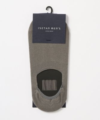 ＜イセタンメンズ/ISETAN MEN'S＞ 和紙スニーカーインソックス(11894591) 85・ミディアムグレー 【三越・伊勢丹/公式】