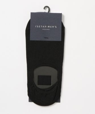 ＜イセタンメンズ/ISETAN MEN'S＞ 和紙スニーカーインソックス(11894591) 80・ブラック 【三越・伊勢丹/公式】