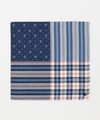 ＜ブルックス ブラザーズ/BROOKS BROTHERS＞ ハンカチ(125000-7451) ホワイト 【三越・伊勢丹/公式】