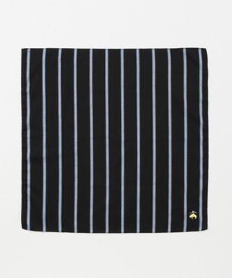 ＜ブルックス ブラザーズ/BROOKS BROTHERS＞ ハンカチ(125000-7251) ブラック 【三越・伊勢丹/公式】