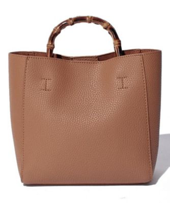 ＜ロペ/ROPE'＞ 2wayバンブーハンドルミニバッグ ベージュ 【三越・伊勢丹/公式】