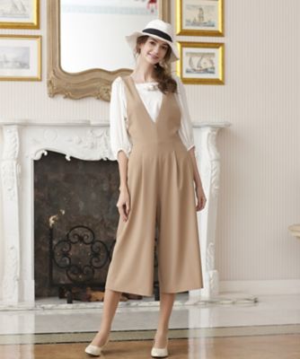 【SALE（三越）】＜ローズティアラL＞ 大きいサイズ バックレースアップVラインオールインワン ベージュ 【三越・伊勢丹/公式】