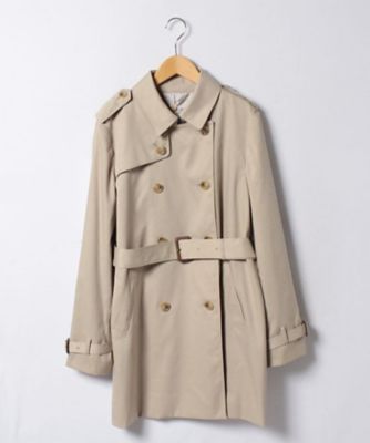 【SALE（三越）】＜ロペ（トールサイズ）/ROPE' ＞ ライトウエイトショートトレンチコート ベージュ 【三越・伊勢丹/公式】