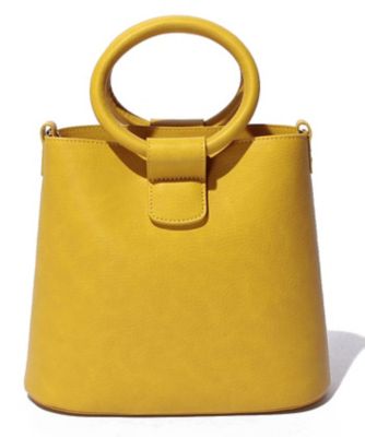 【SALE（三越）】＜ロペ/ROPE'＞ ラウンドハンドルバケツバッグ イエロー 【三越・伊勢丹/公式】