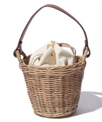 【SALE（三越）】＜ロペ/ROPE'＞ 【Oggi7月号掲載】カゴ編バケツバッグ コゲチャ 【三越・伊勢丹/公式】