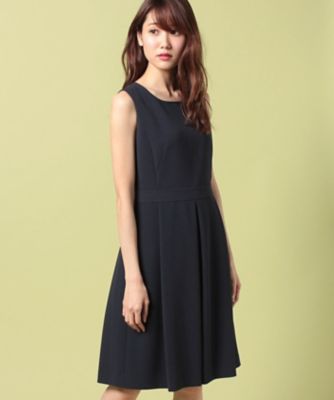 ＜ELISA＞ ダブルアムンゼンワンピース ネービーブルー 【三越・伊勢丹/公式】
