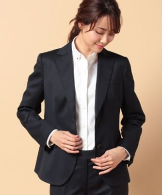 ＜OLD ENGLAND＞ ロロピアーナウールギャバジンジャケット ネイビー 【三越・伊勢丹/公式】