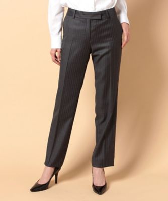 ＜OLD ENGLAND＞ ロロピアーナウールギャバジンパンツ チャコールグレー 【三越・伊勢丹/公式】