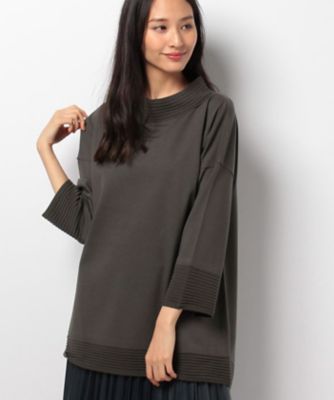 ＜レリアン/Leilian＞ 【SHE'S SO】チュニックセーター コゲチャ 【三越・伊勢丹/公式】