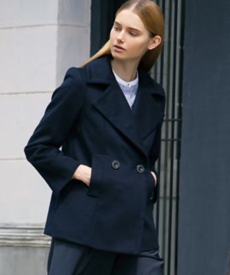 ＜OLD ENGLAND＞ トゥルニエメルトンコート ネイビー 【三越・伊勢丹/公式】