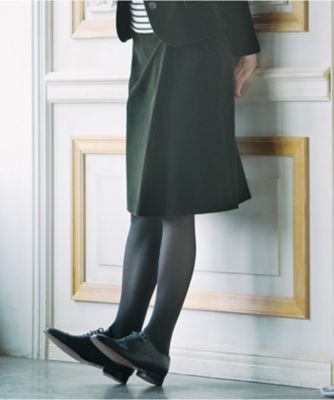 ＜OLD ENGLAND＞ 【セットアップ対応商品】コットンベルベットスカート グリーン 【三越・伊勢丹/公式】