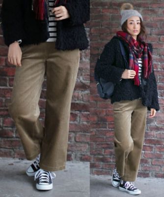 ＜OLD ENGLAND＞ コーデュロイパンツ ベージュ 【三越・伊勢丹/公式】