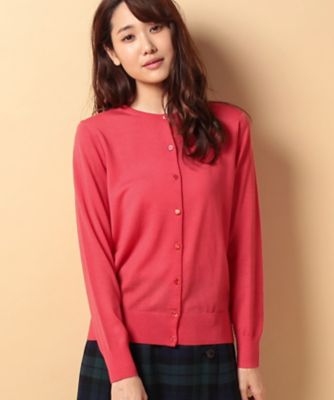 ＜OLD ENGLAND＞ アンティロープ天竺カーディガン オレンジ 【三越・伊勢丹/公式】