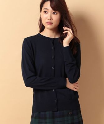 ＜OLD ENGLAND＞ アンティロープ天竺カーディガン ネイビー 【三越・伊勢丹/公式】