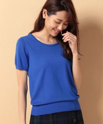 ＜OLD ENGLAND＞ アンティロープ天竺プルオーバー ブルー 【三越・伊勢丹/公式】