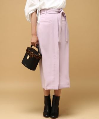 ＜ロペ/ROPE'＞ フロントスリットミモレタイトスカート ピンク 【三越・伊勢丹/公式】