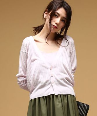 【SALE（三越）】＜ロペ/ROPE'＞ テンセルシルクキャミアンサンブル ラベンダー 【三越・伊勢丹/公式】